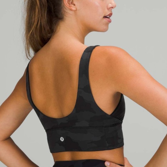 lululemon athletica Tops - Lululemon Black/Camo Align Reversible Bra Size 10 NWT